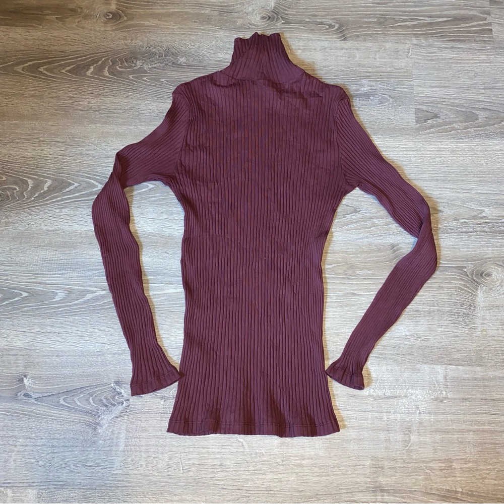 ASOS Muscle Fit Ribbed Roll Neck - Picture 3 of 6